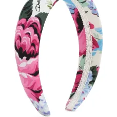 Ободок с цветочным принтом