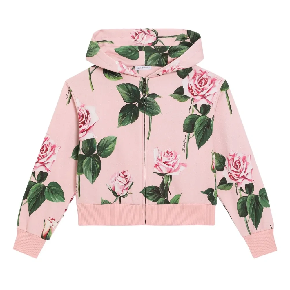 Худи с цветочным принтом