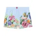 Шорты с цветочным принтом