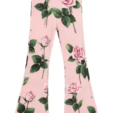 Брюки с цветочным принтом
