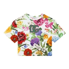 Футболка с цветочным принтом