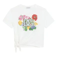 Футболка с цветочным принтом