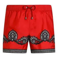Плавки-шорты с принтом
