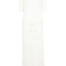 Платье макси с поясом