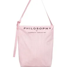 Пляжная сумка в полоску