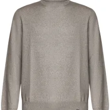 Шерстяной джемпер с высоким воротником