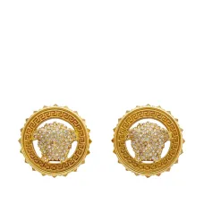 Серьги-гвоздики Medusa '95 с кристаллами