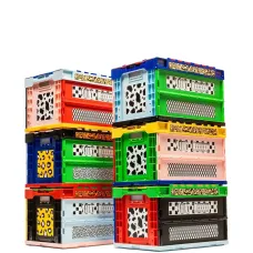 Коробка для хранения в стиле колор-блок Коробка для хранения в стиле колор-блок