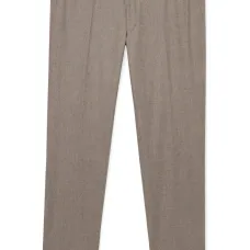 Зауженные брюки со складками