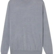 Джемпер из шерсти мериноса с круглым вырезом