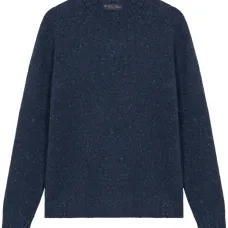 Свитер с круглым вырезом