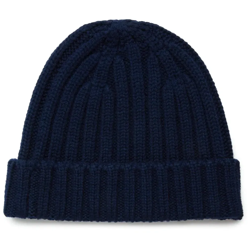 Шапка бини из шерсти мериноса