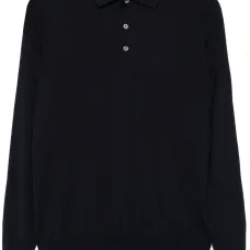 Рубашка поло тонкой вязки