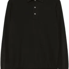 Рубашка поло тонкой вязки