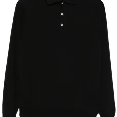 Рубашка поло тонкой вязки