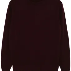 Свитер с круглым вырезом