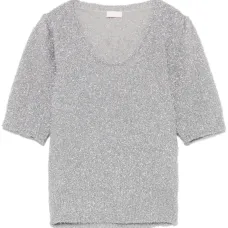 Футболка с люрексом