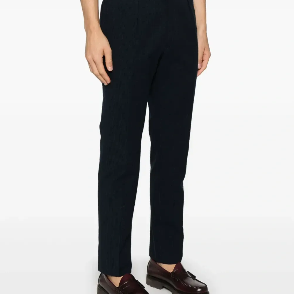 Брюки из сирсакера