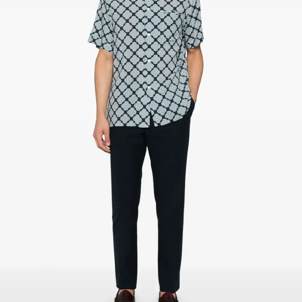 Брюки из сирсакера