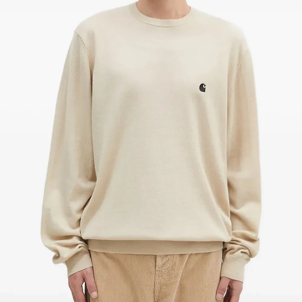 Свитер с круглым вырезом и логотипом Madison