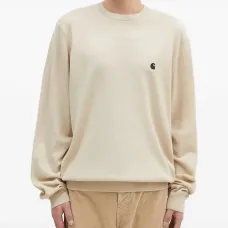 Свитер с круглым вырезом и логотипом Madison