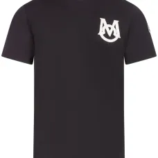 футболка с нашивкой-логотипом