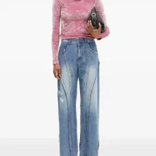 Бархатный топ со шнуровкой Бархатный топ со шнуровкой