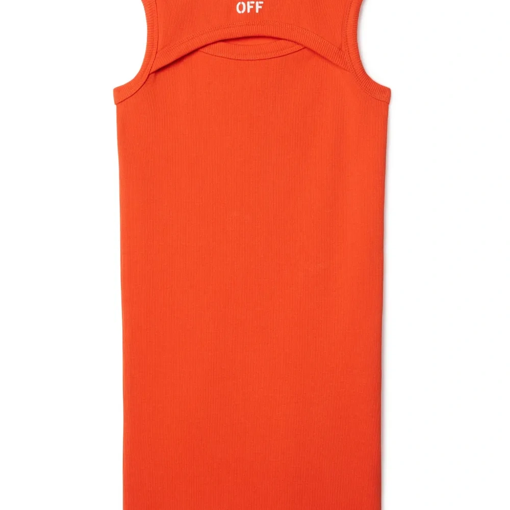 Платье с логотипом Off