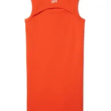 Платье с логотипом Off Платье с логотипом Off