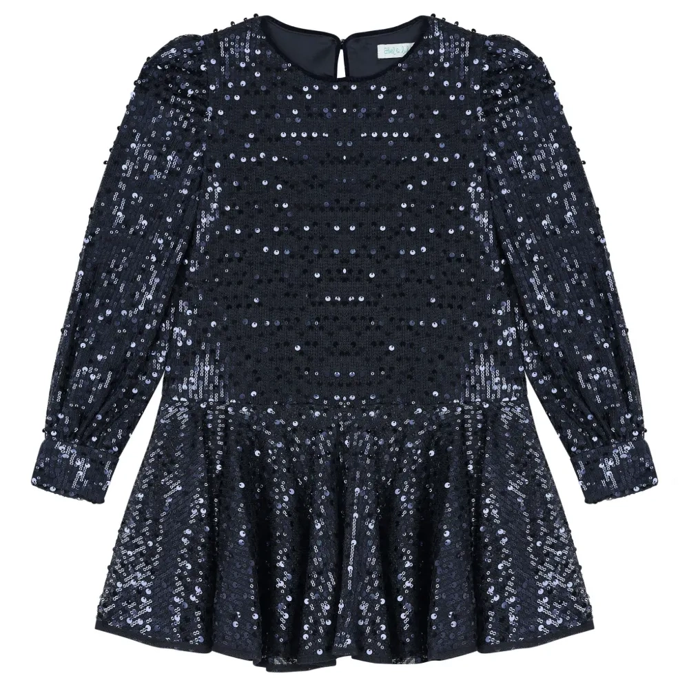 Платье с пайетками