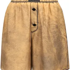 Шорты с эффектом потертости