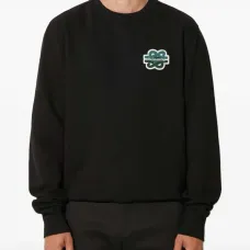 толстовка с вышитым логотипом