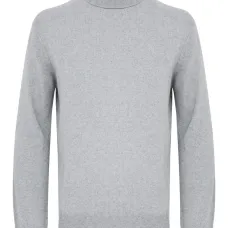 Джемпер с высоким воротником