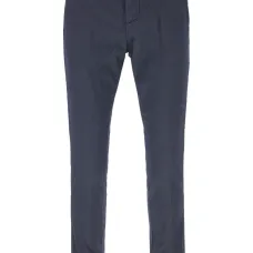 Зауженные брюки с потайной застежкой