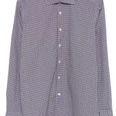 Рубашка с геометричным принтом