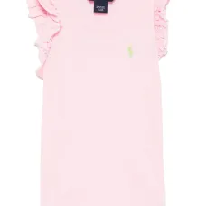 Футболка с расклешенными рукавами