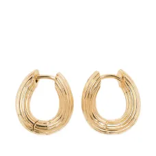 Серьги-кольца Twisted Ridge