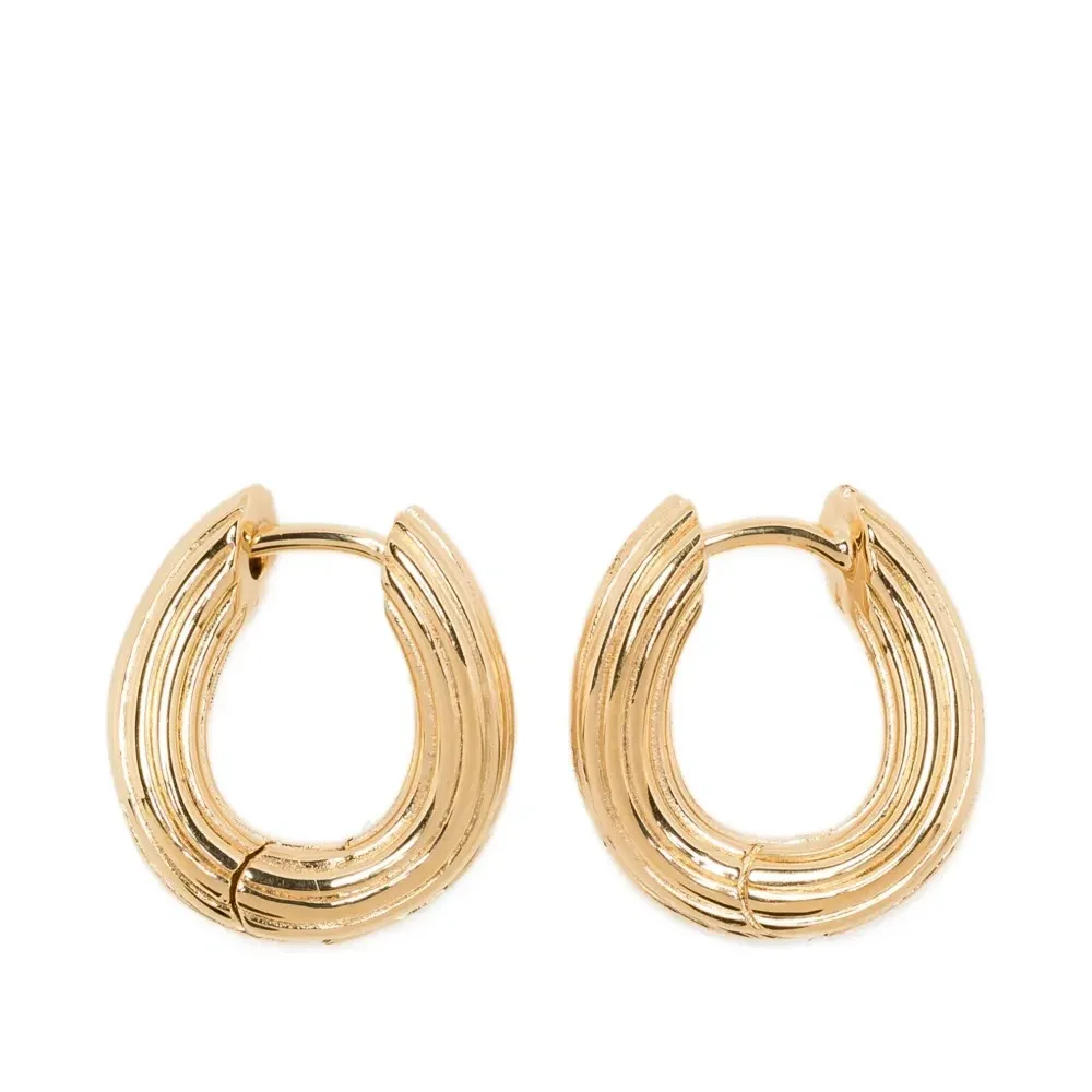 Серьги-кольца Twisted Ridge