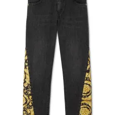 Брюки с принтом Barocco