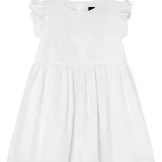 Платье с английской вышивкой