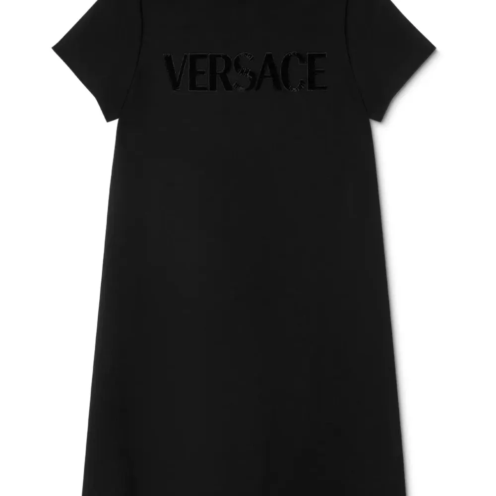 Декорированное платье с логотипом