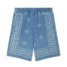 Джинсовые шорты Medusa Bandana