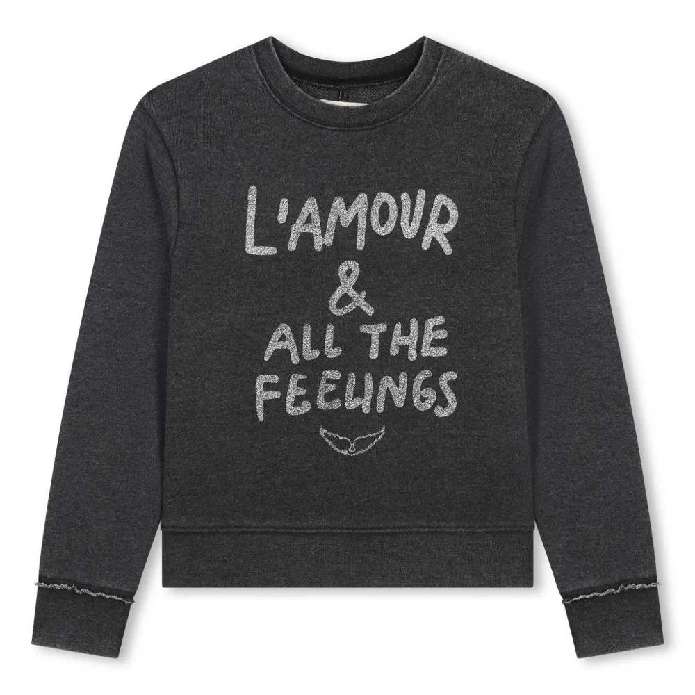 Толстовка с надписью