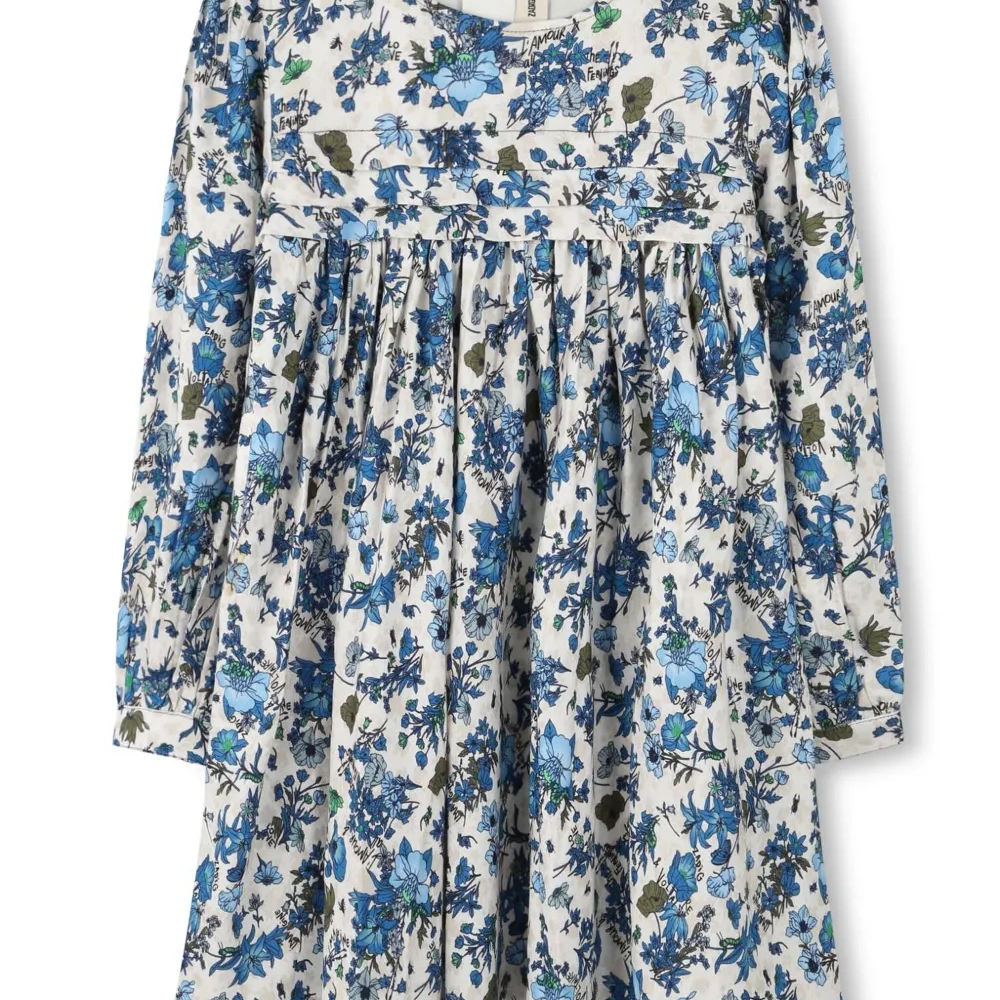 Платье с цветочным принтом