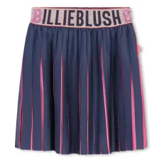 Плиссированная юбка с логотипом