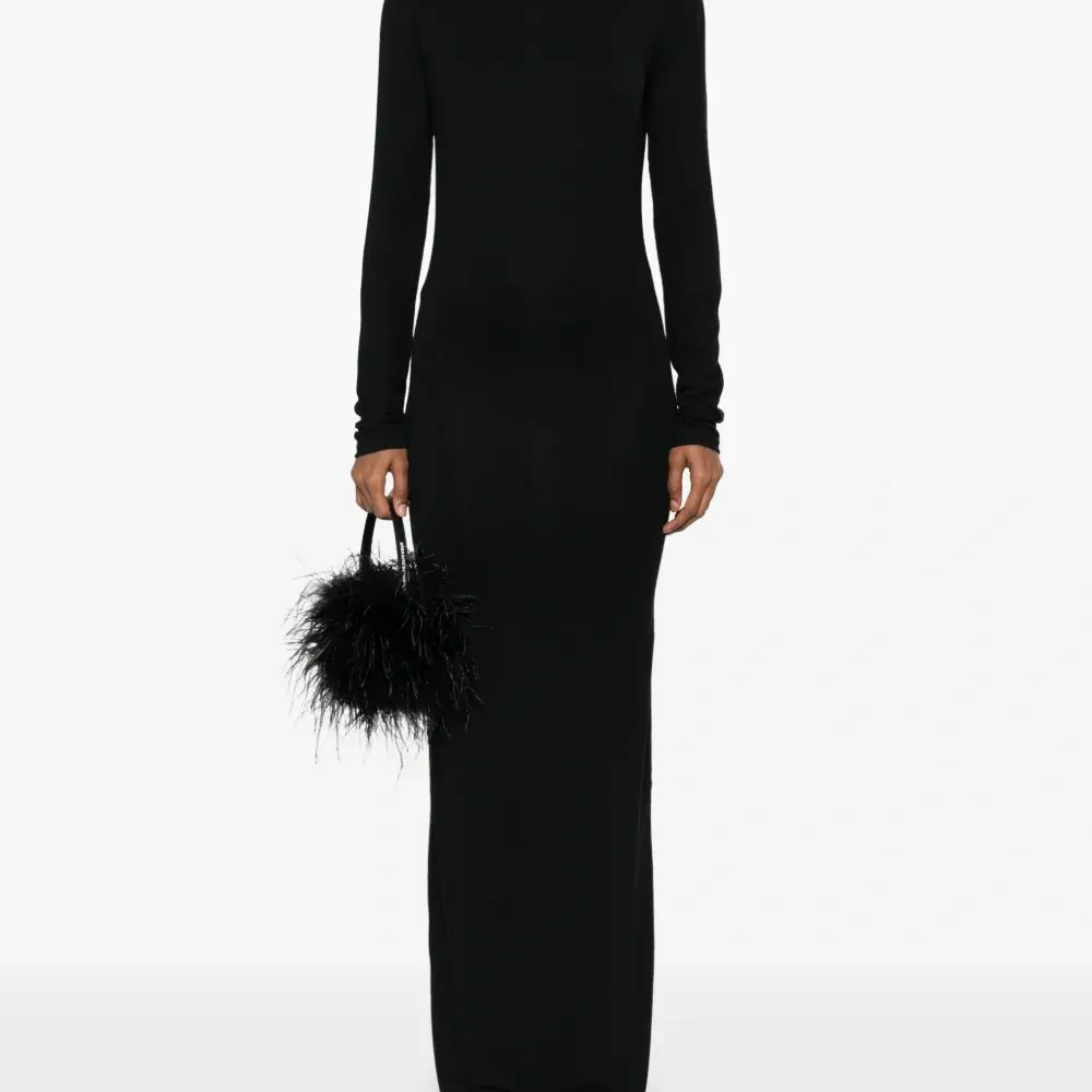 Платье макси из джерси