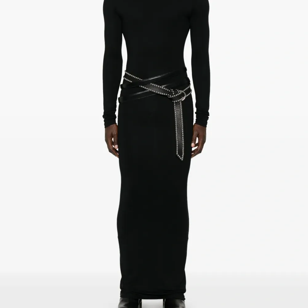 Платье макси из джерси