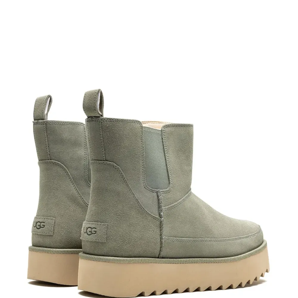 Ботинки челси на платформе