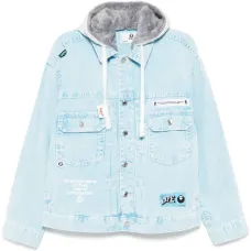 Куртка с капюшоном и логотипом