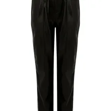 брюки из искусственной кожи